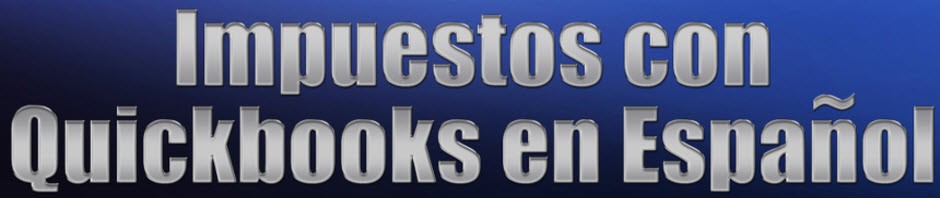 Impuestos con QuickBooks En Espanol